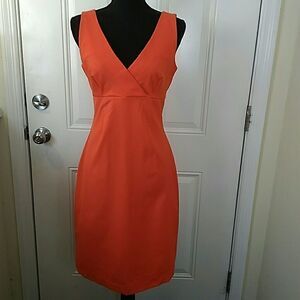 De'sire'e Orange sleeveless dress